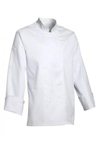 VESTE CUISINE BLANCHE MANCHES LONGUES_0