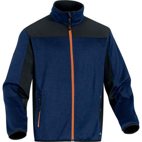 VESTE POLAIRE POLYESTER GRIS/ORANGE S BEAVER - DELTAPLUS