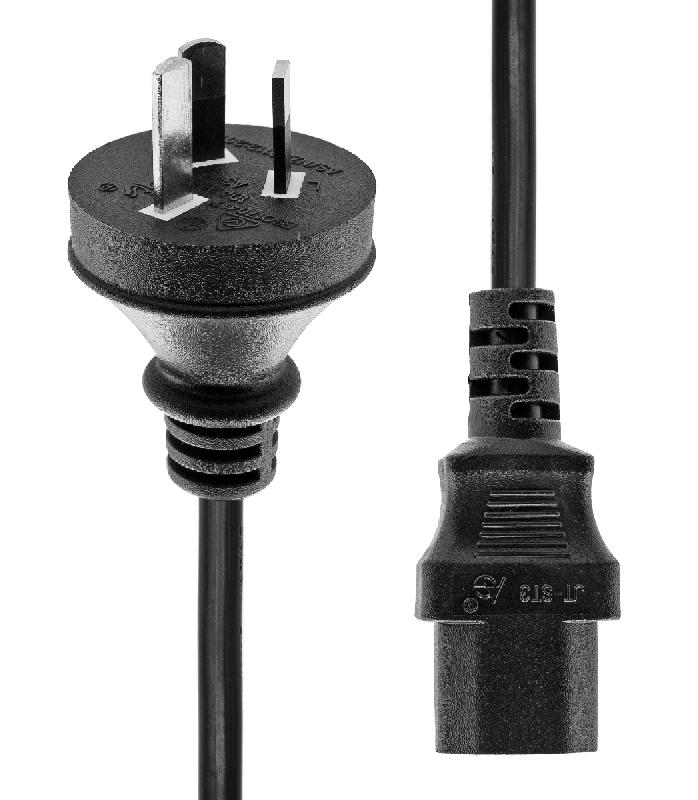 ProXtend PC-IC13-002 - Cordon d'alimentation électrique noir 2 m - Prise type I et coupleur C13_0