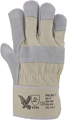 Gants de protection ASATEX FALKE-T10 - Naturel, lot de 12, qualité premium, catégorie II_0
