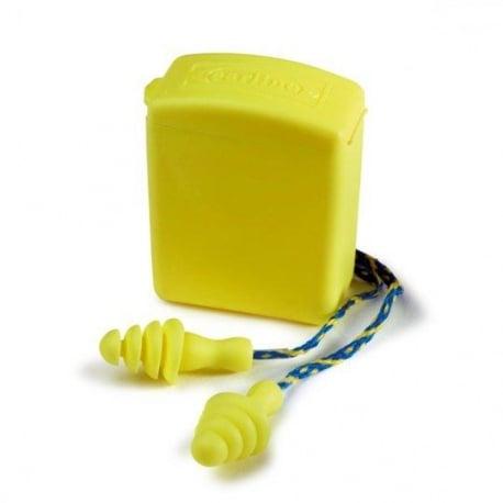 Bouchons anti-bruit réutilisables avec corde (50 paires) - EARLINE | 30213_0