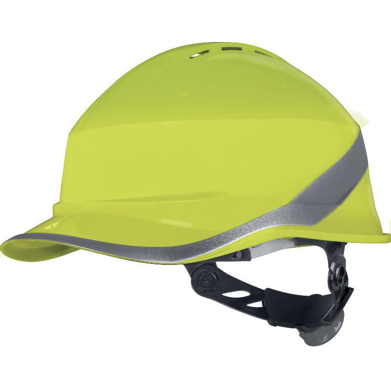 Casque de chantier ventilé - forme casquette baseball Diamond6WTR - vision verticale améliorée_0