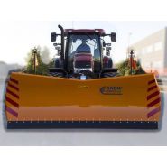 D1s-5 - Lame de déneigement orientable pour camions - Snow Service avec système hydraulique et anti-choc_0
