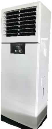 M Confort E3500 - Refroidisseur d'évaporation avec ventilateur centrifuge et télécommande - 3500 m3/h - 50 m²_0