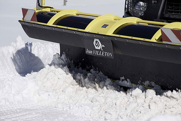 Lames à neige S.H - Gamme complète avec simple racleur caoutchouc ou bi-raclage pour véhicules de 10 à 26 T_0