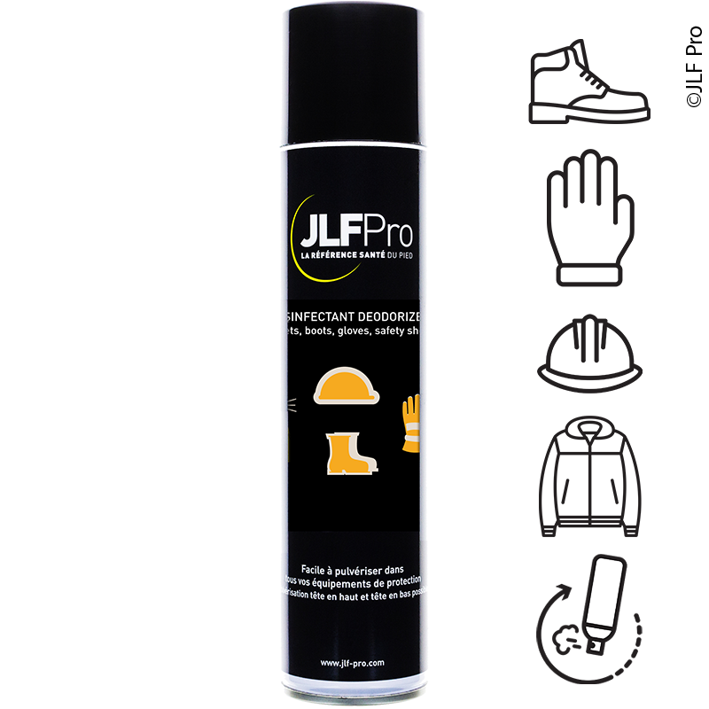Spray désinfectant et désodorisant JLF Pro - EPI - 300 ml - AB JLF 0610VS - bactéricide et fongicide_0