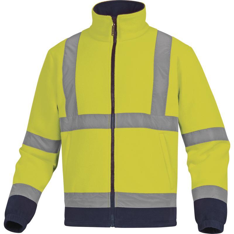 Veste laine polaire polyester haute visibilité - Classe 2 - Zenith_0