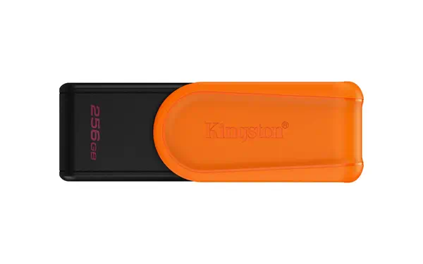 256GB Portable USB 3.2 Gen 1 DataTraveler Exodia S (Noir/Orange)_0