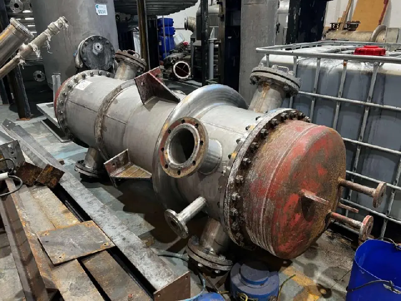 Échangeur tubulaire inox 29 m2 d'occasion bachiller_0