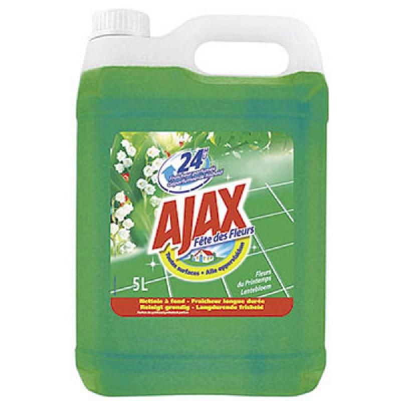 AJAX BIDON DE 5 L AJAX FÊTE DES FLEURS FLEURS DE PRINTEMPS