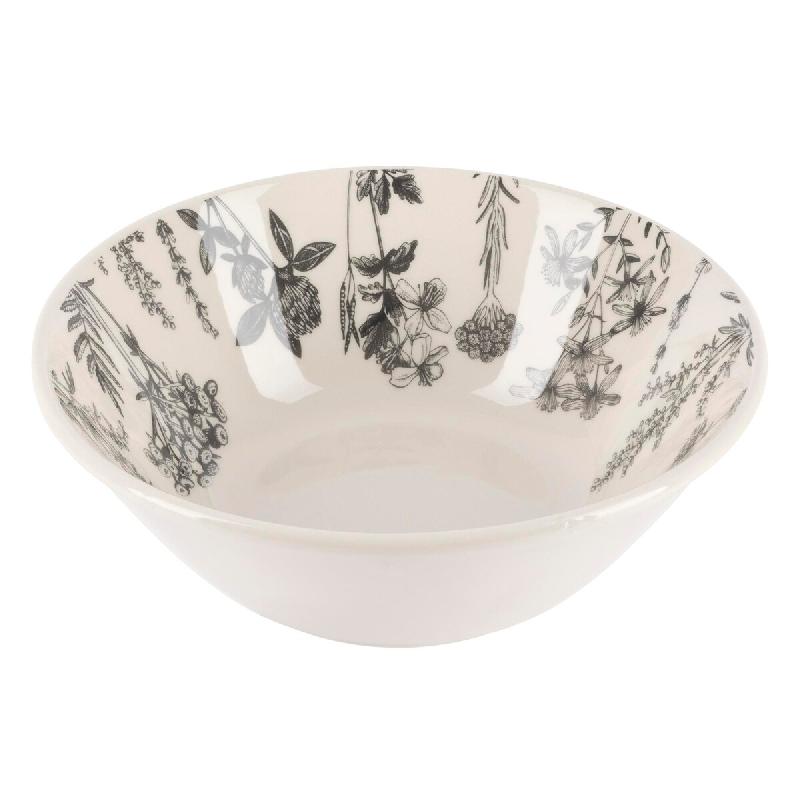 BERGNER Flower - Bol en grès 500 ml - multicolore Grès Q5215_0