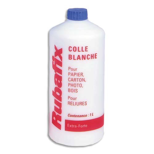 BIDON DE COLLE BLANCHE EXTRA FORTE 1L - LOT DE 2