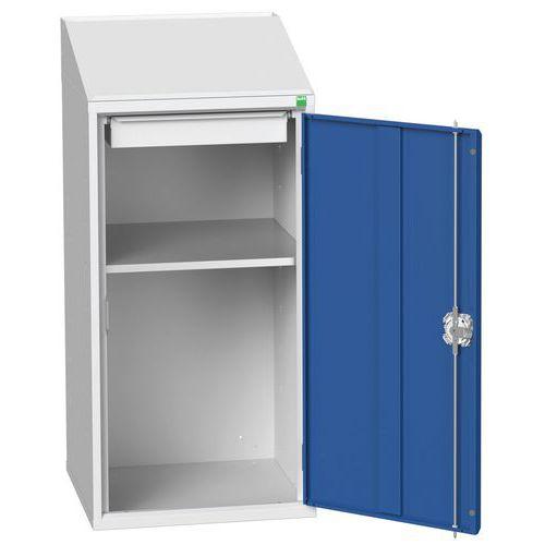 BOTT 1 ARMOIRE PUPITRE VERSO PORTES BATTANTES 525X550X1130 - BOTT