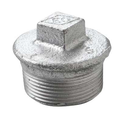 Bouchon n°290 en fonte malléable galvanisée - Mâle 6x10 - Réf. 3737463_0