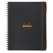 CAHIER SPIRALE PROBOOK RHODIACTIVE A4+ PETIT CARREAUX - 160 PAGES