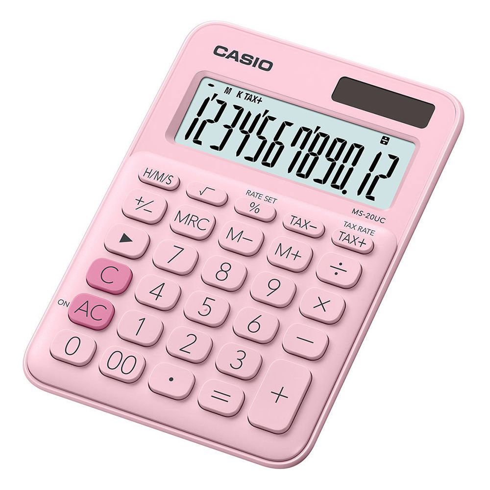 CALCULATRICE DE BUREAU - MS-20UC-WE - ROSE