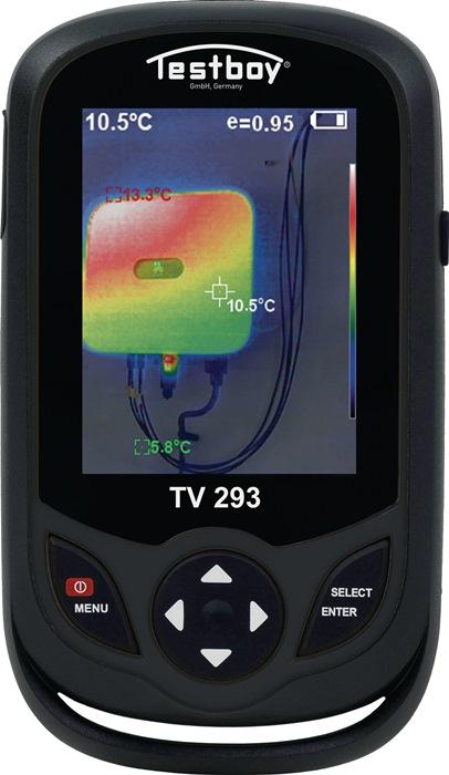 Caméra thermique pour l'isolation