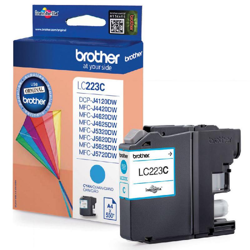 CARTOUCHE BROTHER LC223C - CYAN