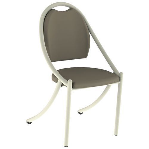 CHAISE 280 ALU ASS/DOS GINKGO TERRE - 4P BEIGE 1013 - MOBIDECOR