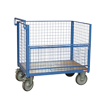 Chariot 500 kg 1000 x 700 mm conteneur grillagé_0