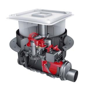 Clapet anti-retour avec pompe de refoulement Pumpfix - broyeur intégré - réf. : Pumpfix_0