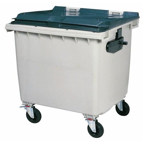 CONTENEUR - 4 ROUES - CAPACITÉ 1000 LITRES - LATÉRAL ROSSIGNOL