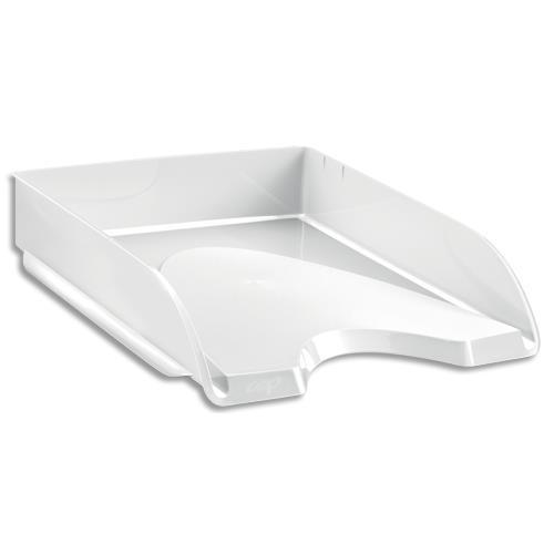 CORBEILLE A COURRIER CEP - PROTECT - PROPRIETES ANTIBACTERIENNES - DIM (L X H X P) : 25,7X6,6X34,8 CM - BLANC