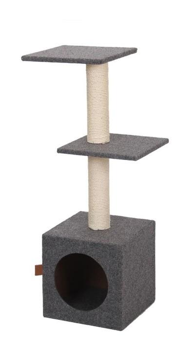 Arbre A Chat Poteau Confort Sable 38x38c Comparer Les Prix De Arbre A Chat Poteau Confort Sable 38x38c Sur Hellopro Fr