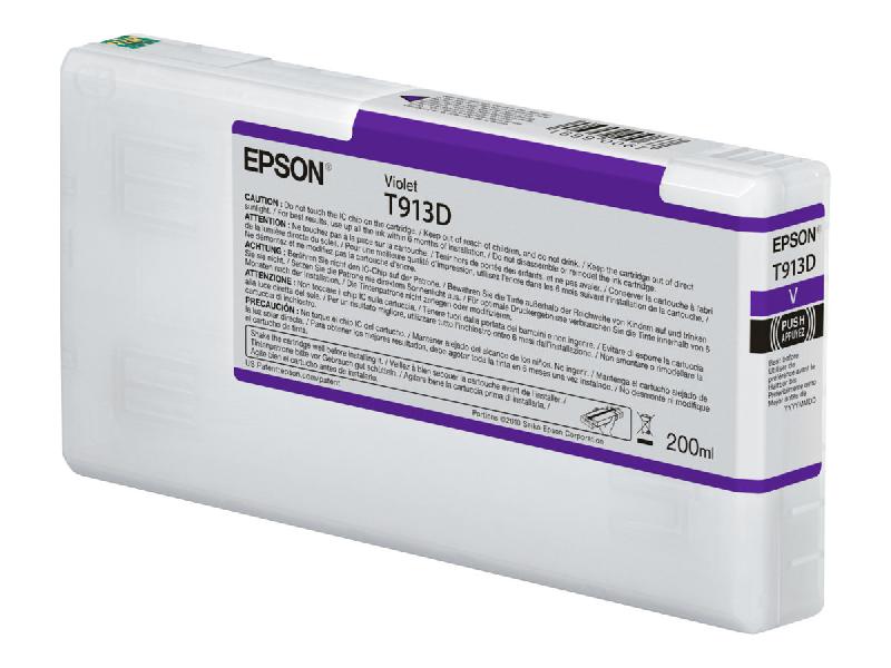EPSON T913D - VIOLET - ORIGINAL - CARTOUCHE D'ENCRE