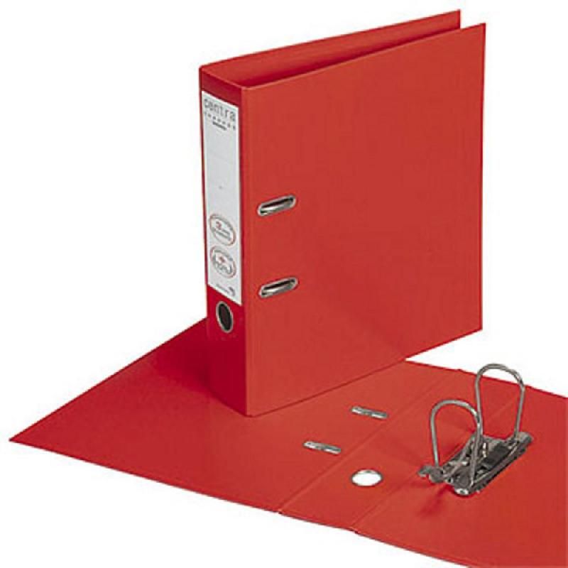 ESSELTE CLASSEUR À LEVIER ESSELTE CHROMOS PLUS - DOS 8 CM - ROUGE