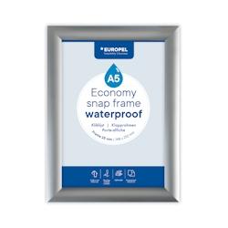 Europel Cadre clipsable Economy Étanche A5 Argent 25 mm - aluminium 355132_0