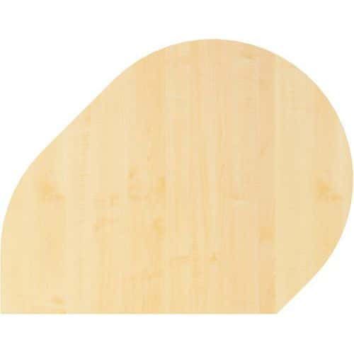 EXTENSION DE BUREAU-80X103CM-BLANC-BLANC - HAMMERBACHER