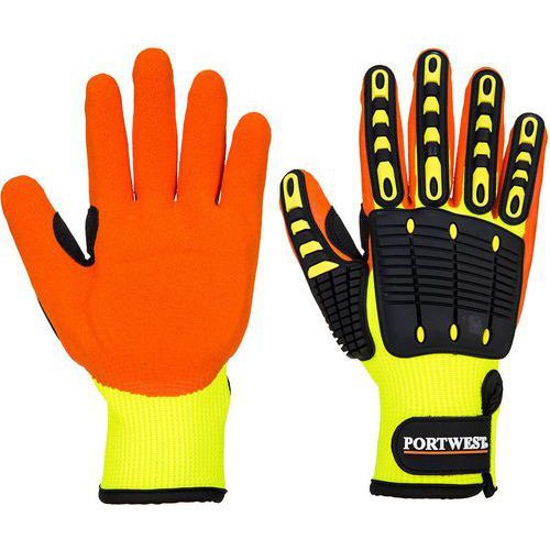 GANTS DE MANUTENTION ANTI-IMPACT GRIP A721 JAUNE 7 - PORTWEST