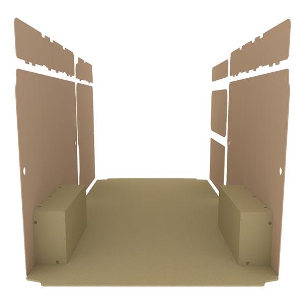 Habillage bois natural K2 aggloméré + MDF / Portes arrière incluses_0