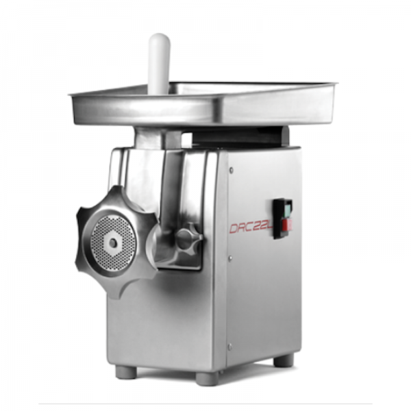 Hachoir à viande professionnel PSV DRC 22L - inox AISI 304 - débit 170 kg/h - simple coupe Enterprise 22_0