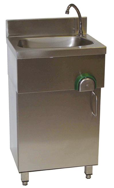 LAVE-MAINS AVEC ARMOIRE BASSE