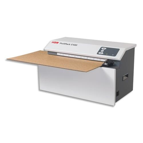 Matelasseur de cartons HSM Profipack C400 - Compacteur mobile et flexible - Puissance 0.7 kW_0