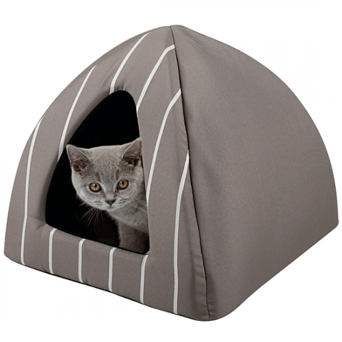 IGLOO POUR ANIMAUX AUCKLAND  COLORIS TAUPE