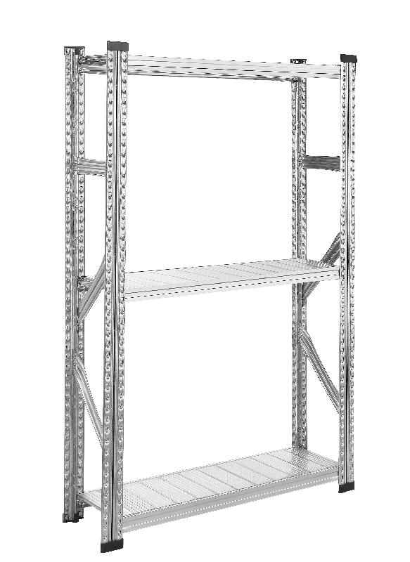 RAYONNAGE GALVASTAR L.900 X P.400 MM DÉPART