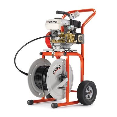 Kj-2200 - hydrocureur - ridgid -  pression de travail réelle de 2 200 psi (150 bar) et débit de 9 l/min_0