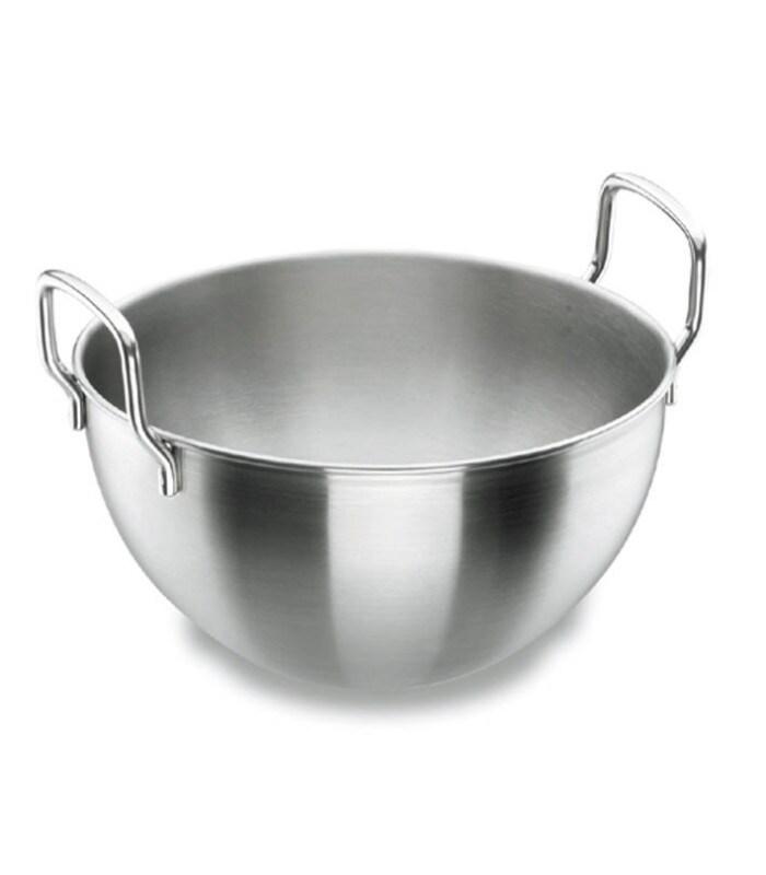 LACOR marmite semi-sphérique avec poignées acier inoxydable 18/10 40cm 14,5L 50341 - 8414271503412_0