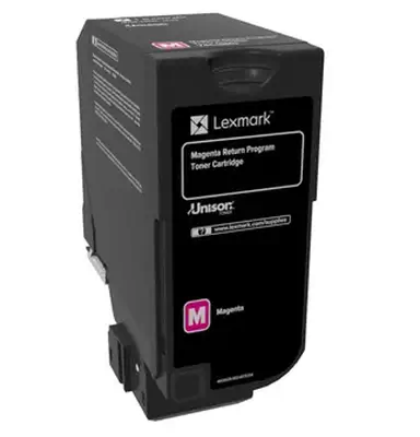 Lexmark 74C20M0 Cartouche de toner 1 pièce(s) Original Magenta_0