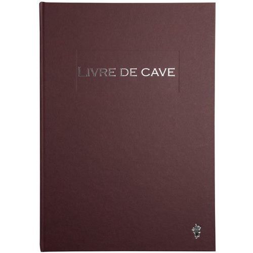 LIVRE DE CAVE DE 297X210MM EN BORDEAU - LE DAUPHIN