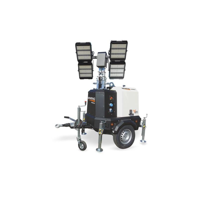 Mât d'éclairage mobile de chantier diesel GLT4 AK Z482 STAGE V - GENERAC - LS44K2C-0257F_0