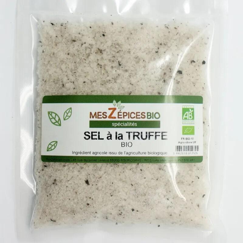 MesZépices - Flocons de sel à la truffe du Périgord BIO - Sachet de 1 kg - 3662310012349_0