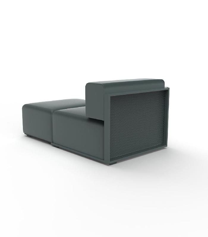 Module chaise-longue central THE FACTORY - vert_0
