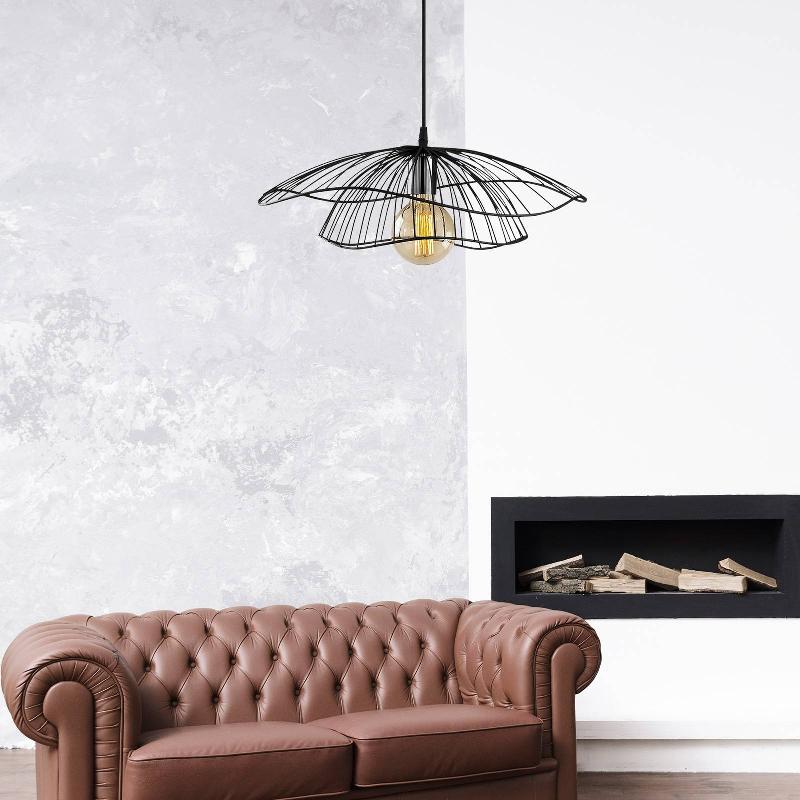 OPVIQ SUSPENSION TEL 6500 Ø50CM NOIR