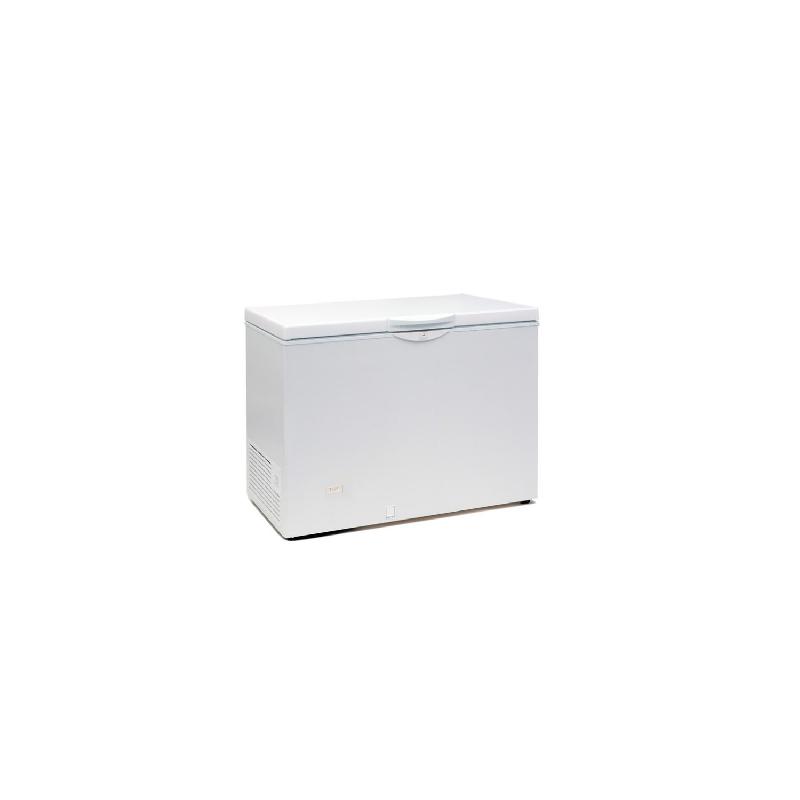 Réfrigérateur coffre positif roulant 275 Litres, 1 couvercle plein battant, blanc, 165 W, 220 V - MONO_0