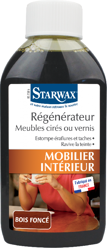 Raviveur meuble en bois STARWAX, bois foncé liquide, 200 ml_0