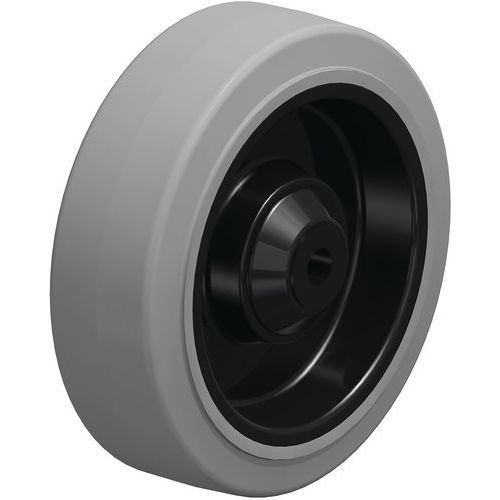 ROUE FORTES CHARGES À BANDAGE CAOUTCHOUC POEV 125_10K-SG - BLICKLE